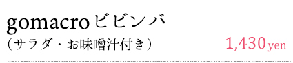 gomacroビビンバ
